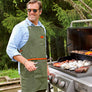 Tablier de barbecue "AUBRAC" - Khaki