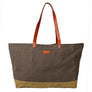 Cabas XXL "PORQUEROLLES" - Tabac -
