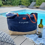 Cabas XXL "PORQUEROLLES" - Marine -