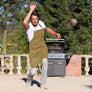 Tablier de barbecue "AUBRAC" - Sable