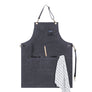 Tablier de barbecue "AUBRAC" - Cendres BE