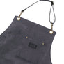 Tablier de barbecue "AUBRAC" - Cendres BE