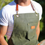 Tablier de barbecue "AUBRAC" - Khaki