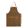Tablier de barbecue "AUBRAC" - Tabac
