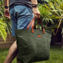Cabas à courses "HONFLEUR"- Khaki